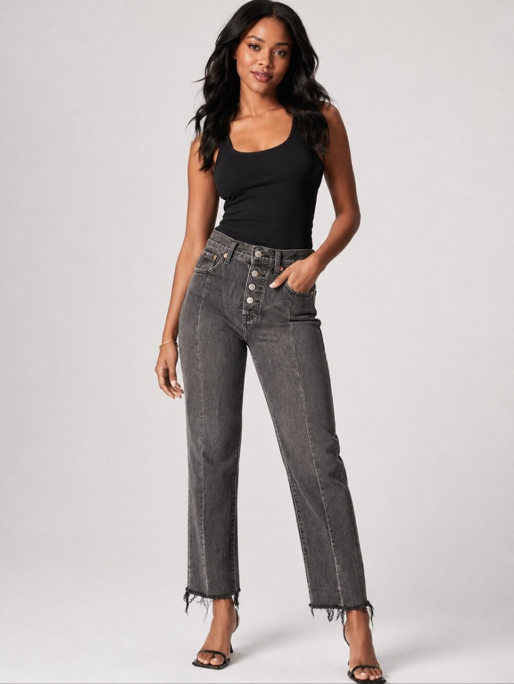 ❤️ PISTOLA HIGH RISE STRAIGHT ANKLE JEANS, 2 (26)